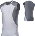 HEX Chest Protector, Heart Guard Sternum Protection Padded Shirt for Baseball, Football, Lacrosse and Goalies Youth and Adult Sizes